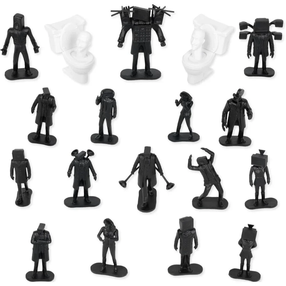 SKIBIDI Toilet Battle Bucket Collectible Figures SKIBIDI TOILETS VS THE ALLIANCE